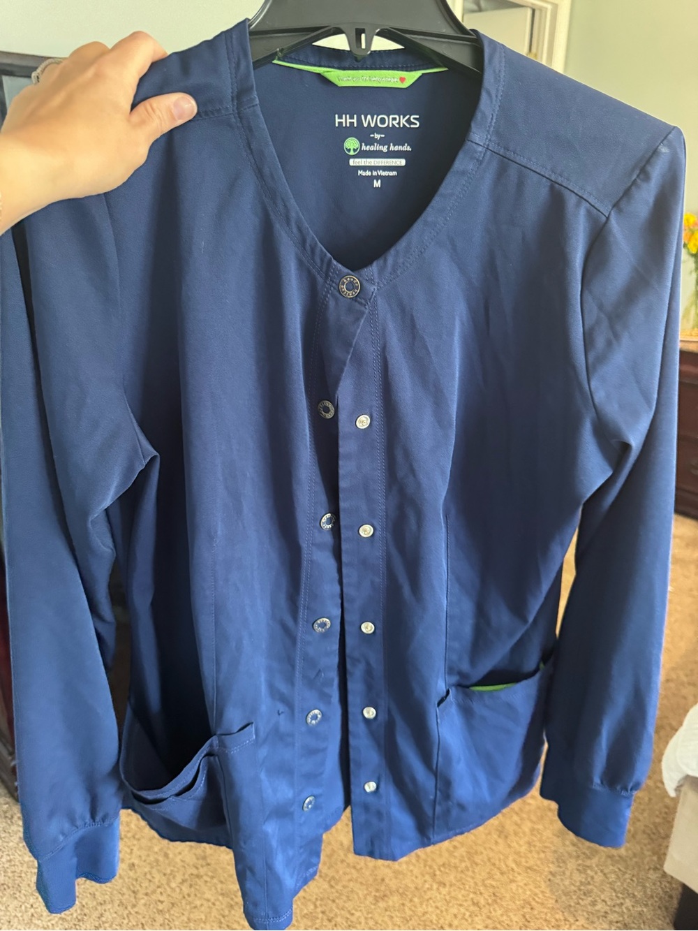 Scrub Jacket Navy